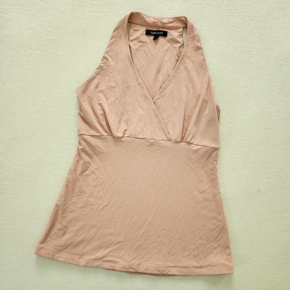 Karen kane dusty pink shirt womens large